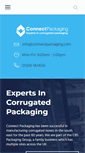 Mobile Screenshot of connectpackaging.com